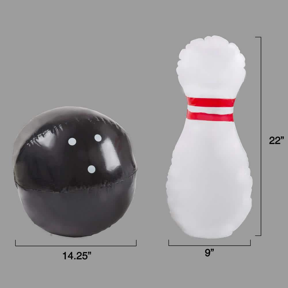 Kids Giant Inflatable Bowling Set