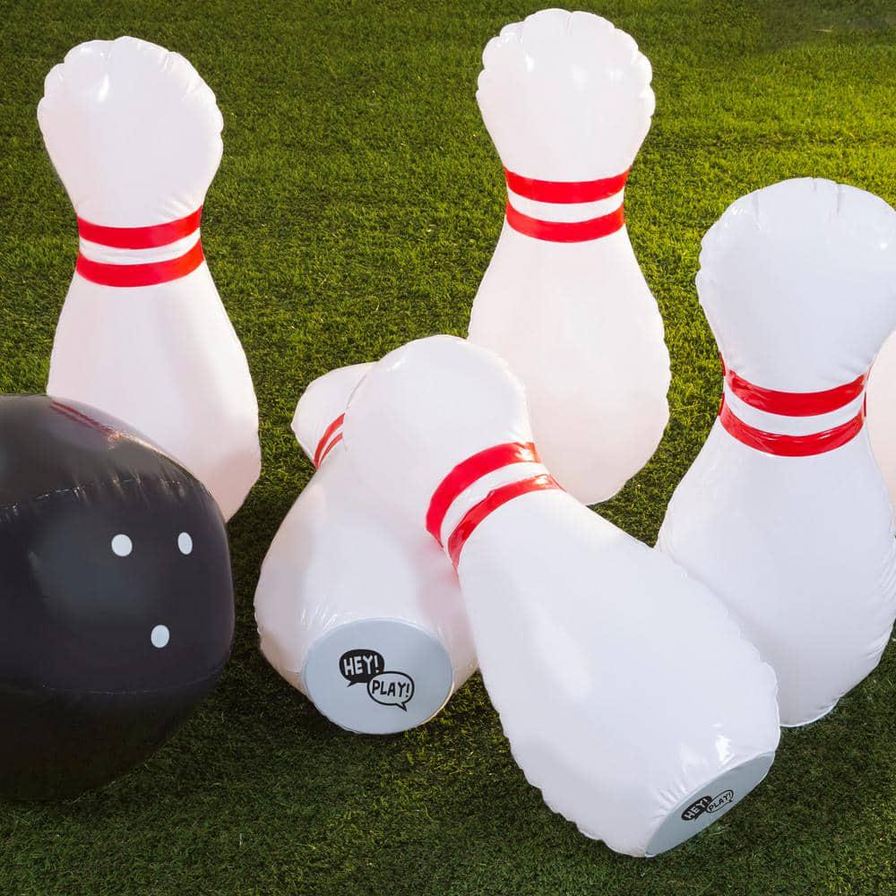 Kids Giant Inflatable Bowling Set