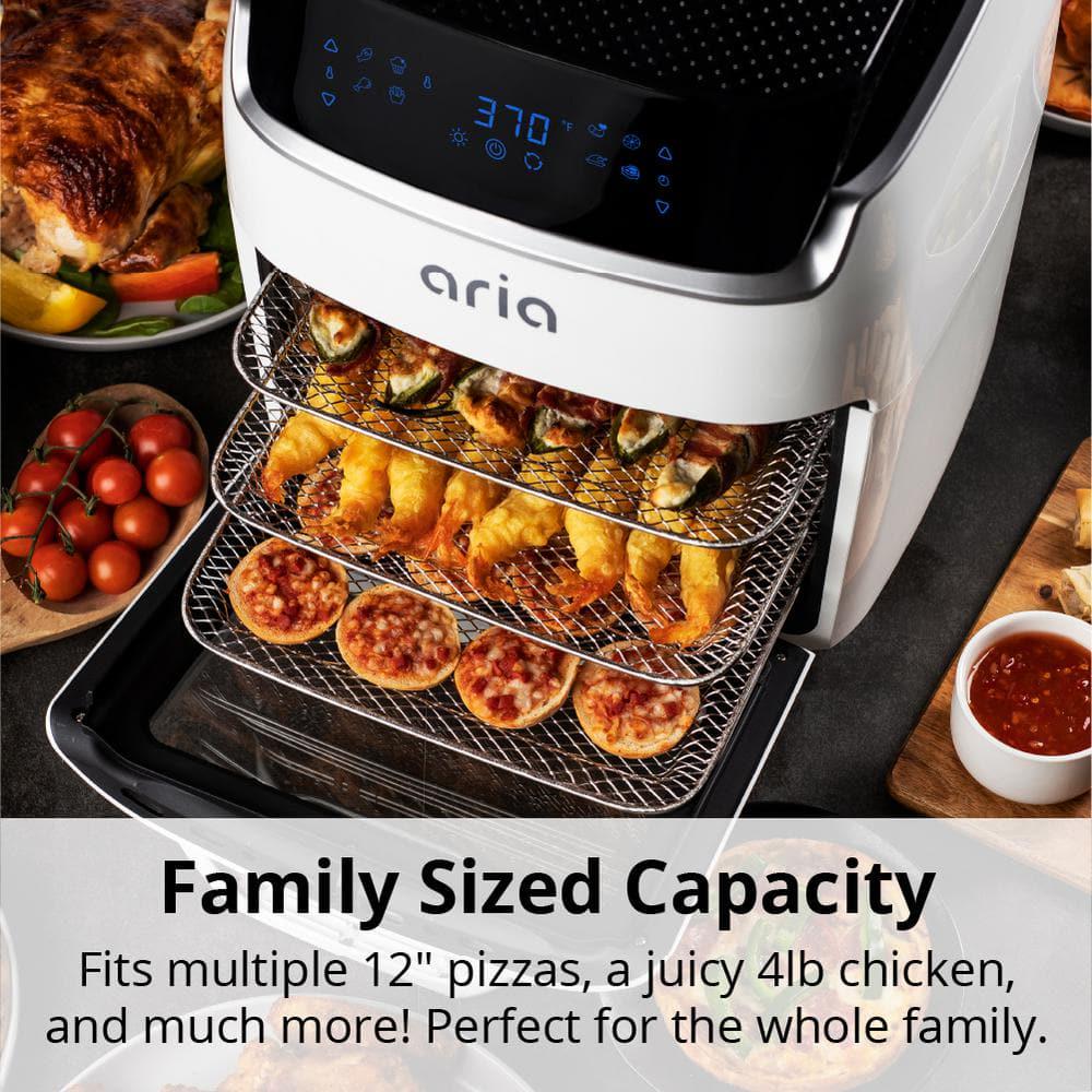 Black AirFryer with Recipe Book 10 qt.