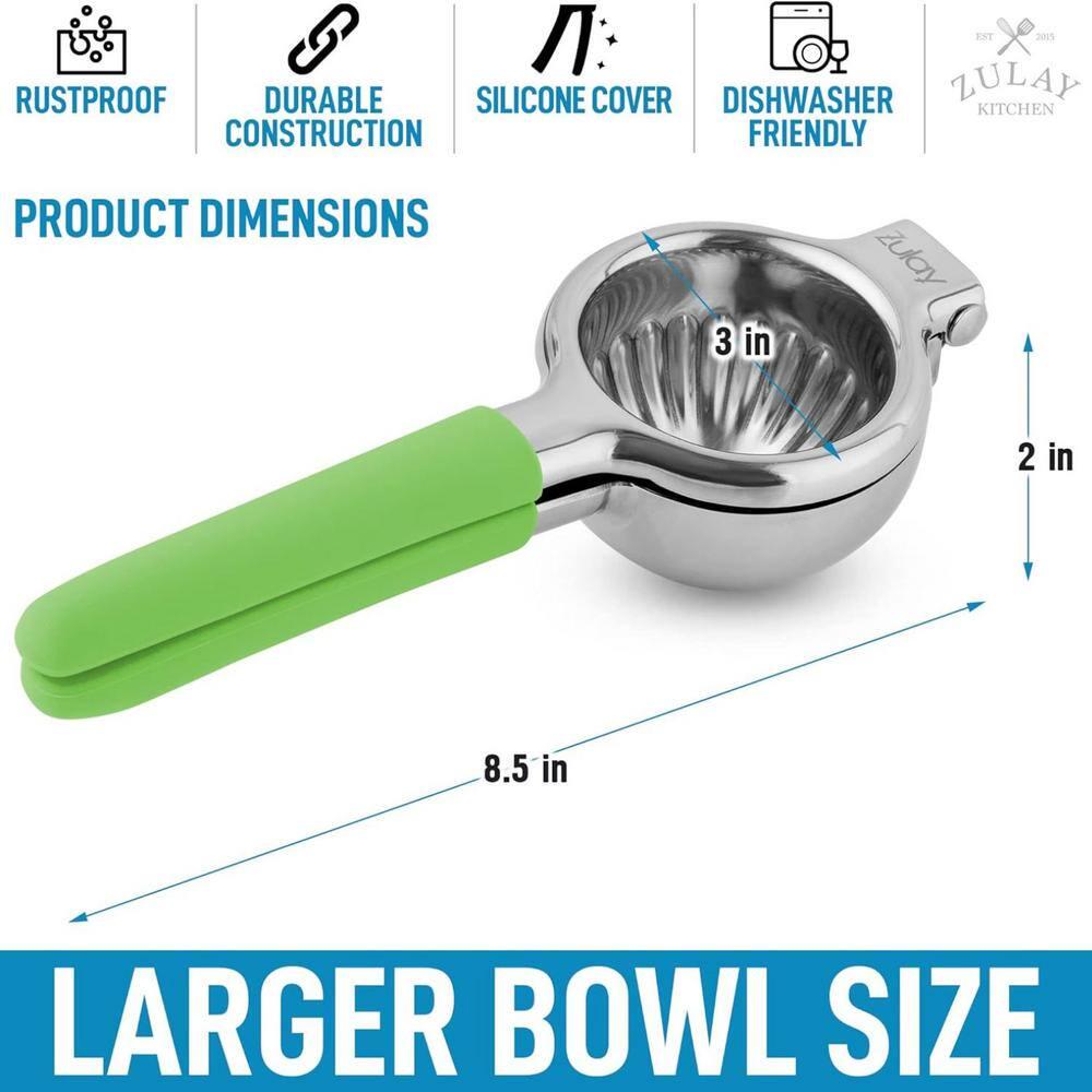 Blade Span with Ultra-Strong High-Quality Stainless Steel Citrus Press Juicer and Lime Squeezer 3 in