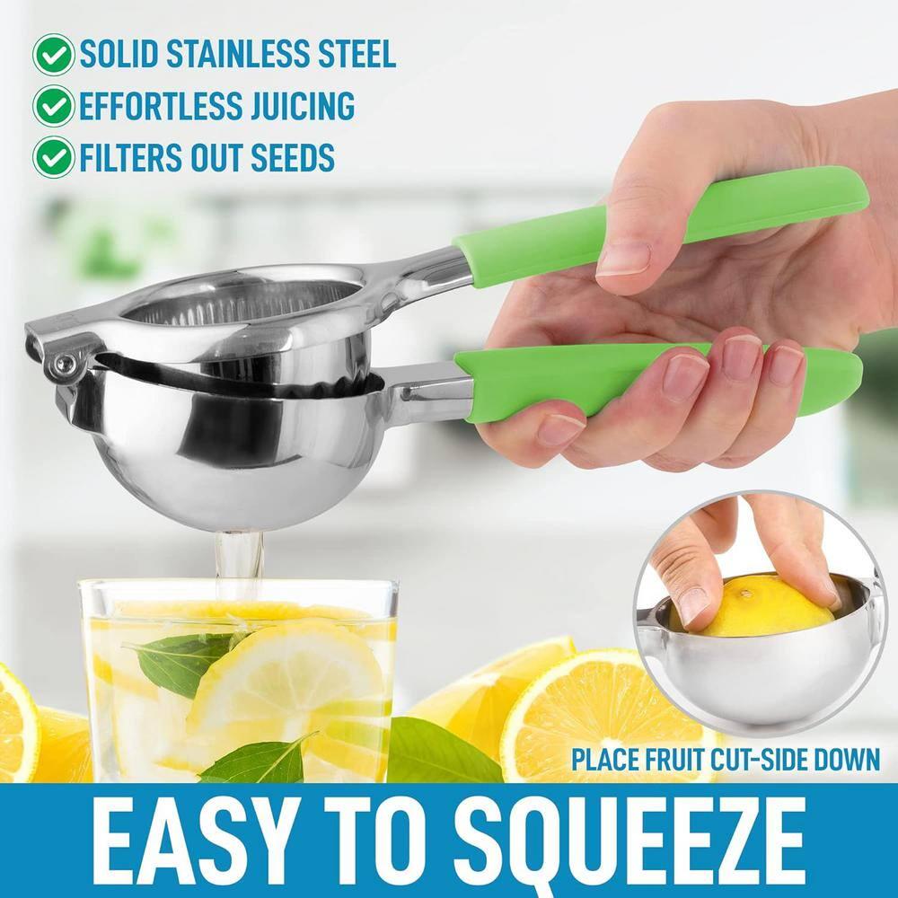 Blade Span with Ultra-Strong High-Quality Stainless Steel Citrus Press Juicer and Lime Squeezer 3 in