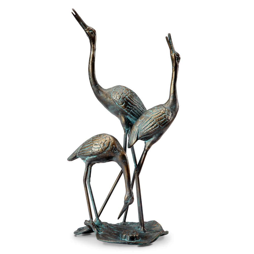 Crane Family Statue