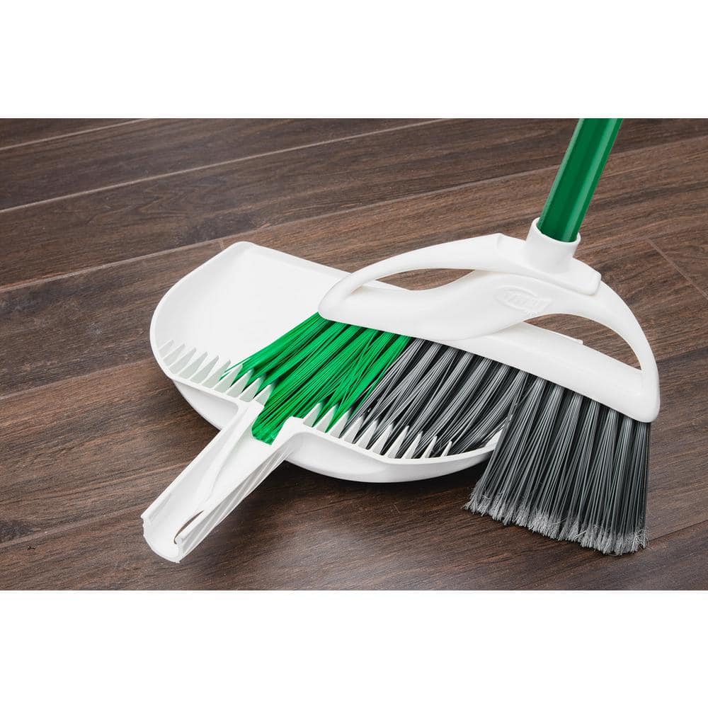 Extra-Large Precision Angle Broom and Dustpan Set