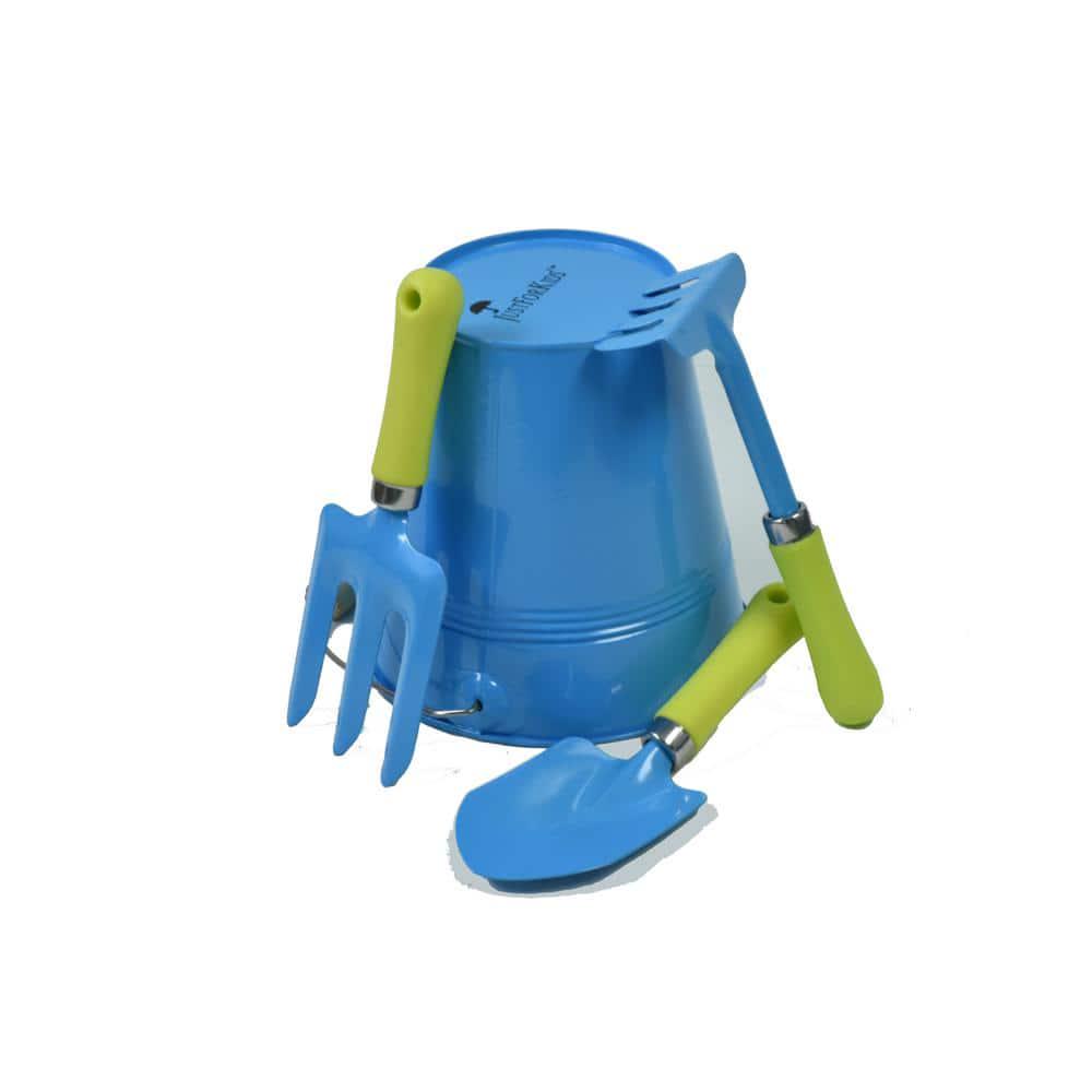 Just For Kids Blue Water Pail with Tool Set