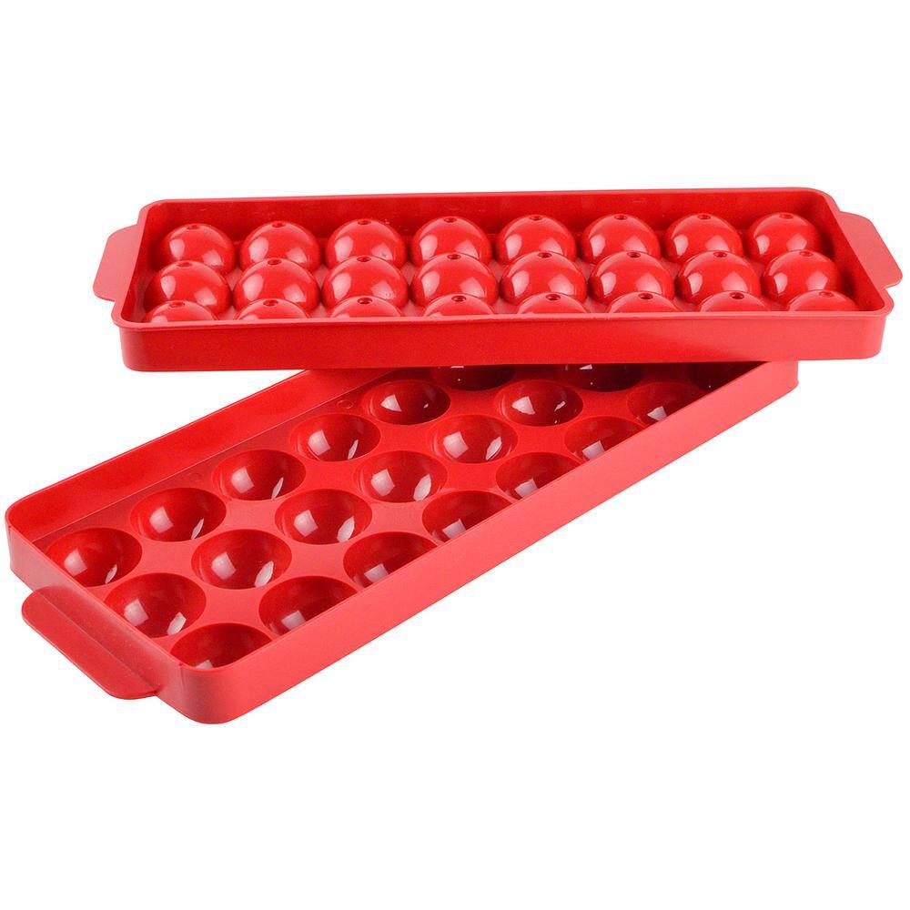 Ice Sphere Ice Trays (2-pack) Red 1 in.