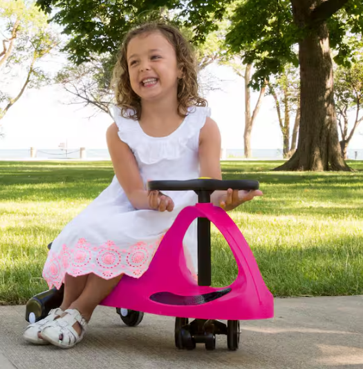 Ride on Toy Wiggle Car in Pink