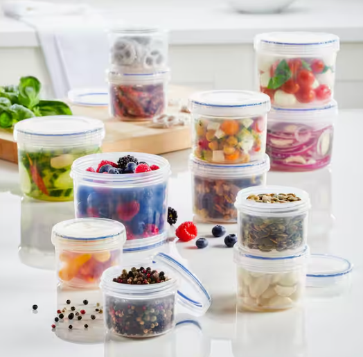 Twist 24-Piece Food Storage Container Set