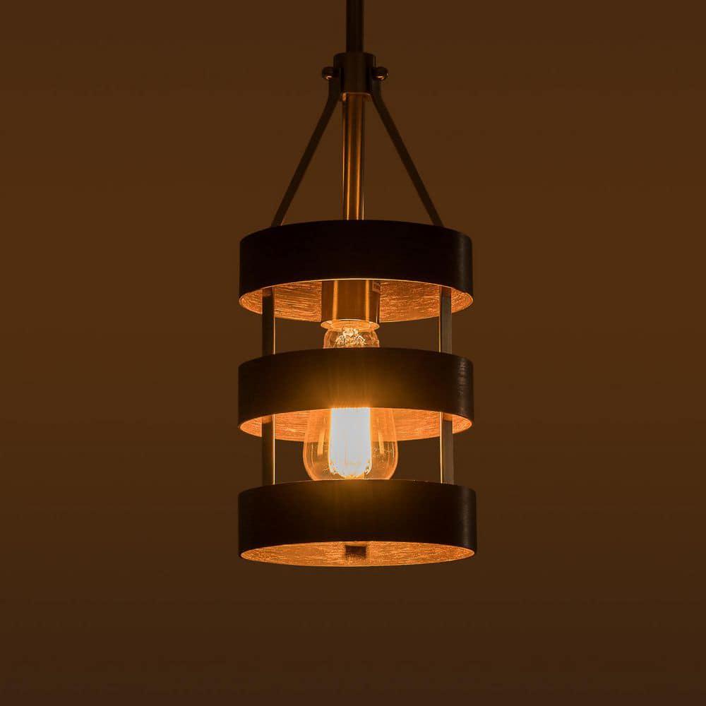 Vintage Metal Chandeliers, Farmhouse Pendant Light, 1-Light Industrial Pendant Light Fixtures for Dining Room Entryway
